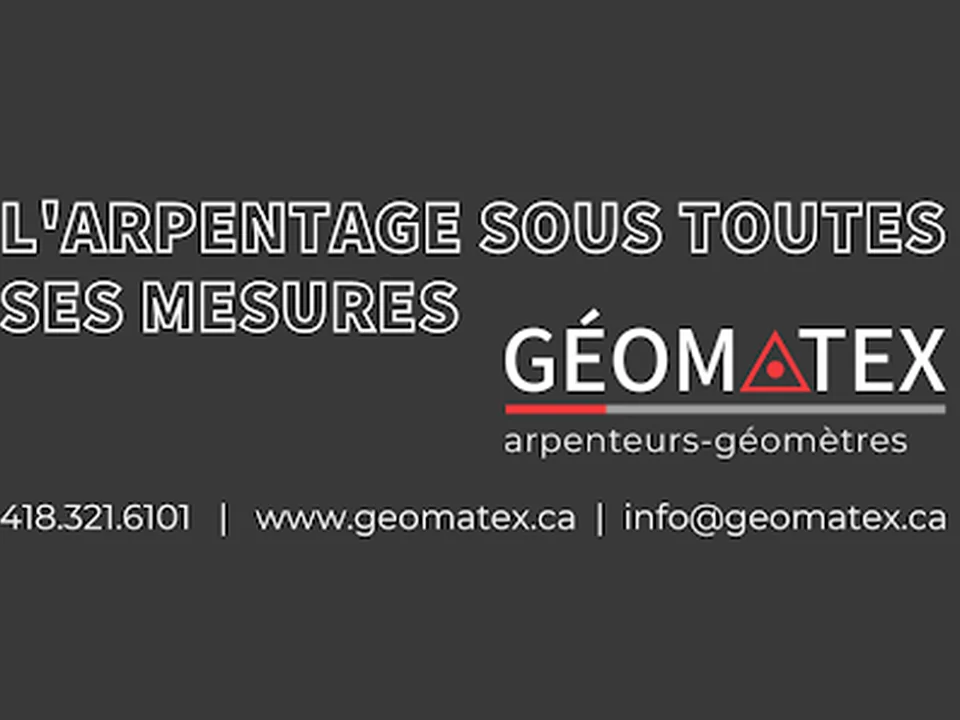 Géomatex inc. arpenteurs-géomètres
