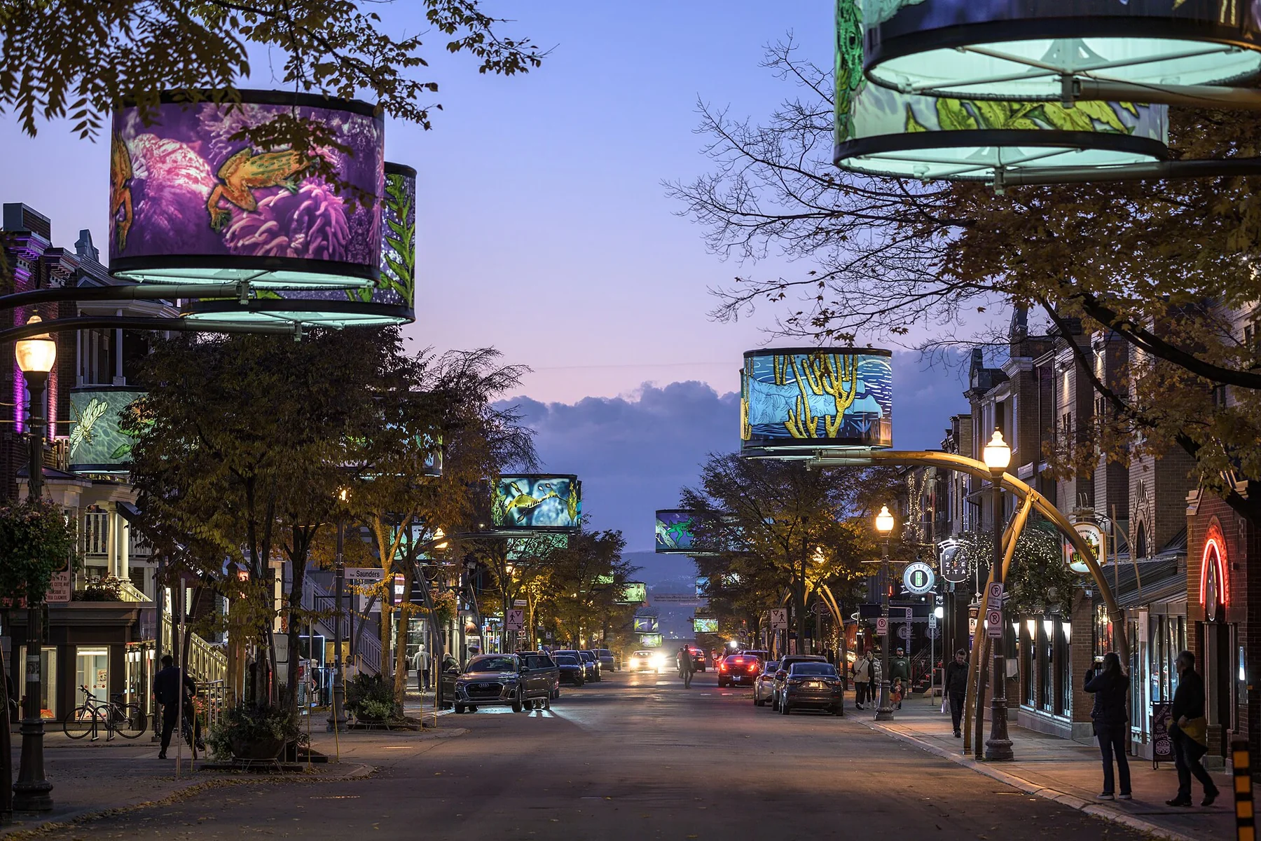 Commerces et vie de quartier sur l’avenue Cartier à Québec