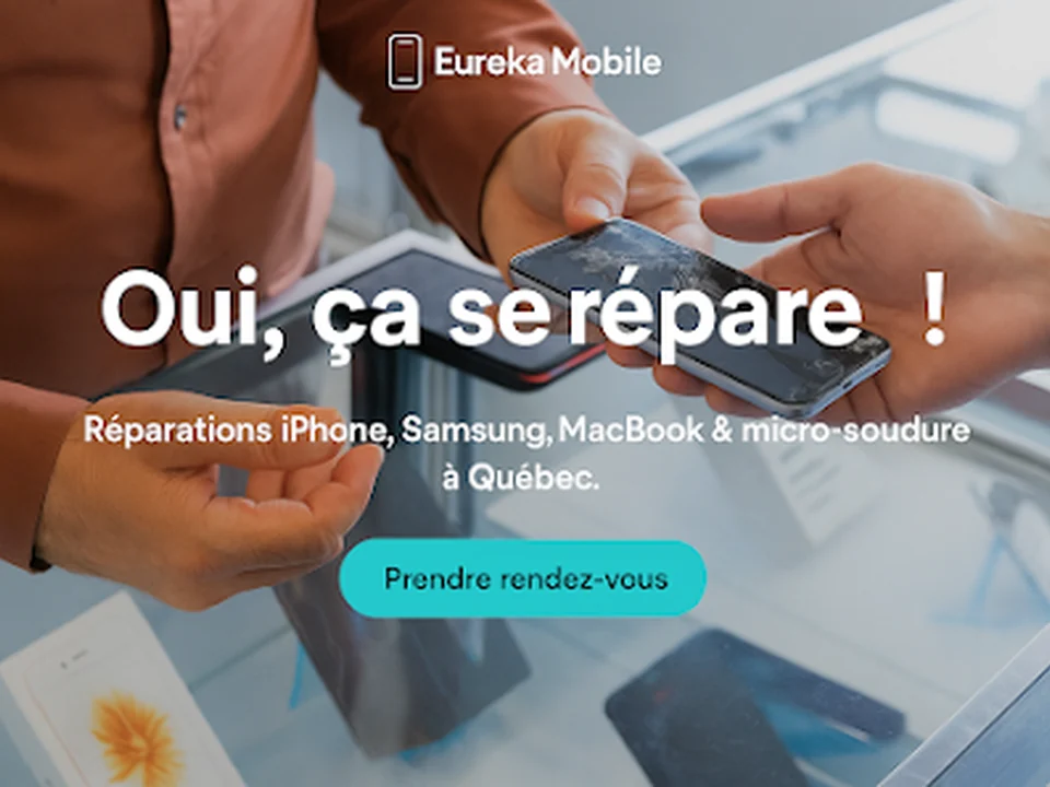 Eureka Mobile – Réparation iPhone iPad Cellulaire, Québec