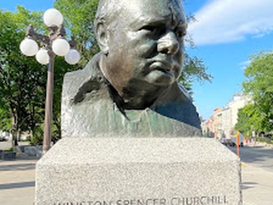 Monuments Winston Churchill et Franklin Roosevelt, Québec