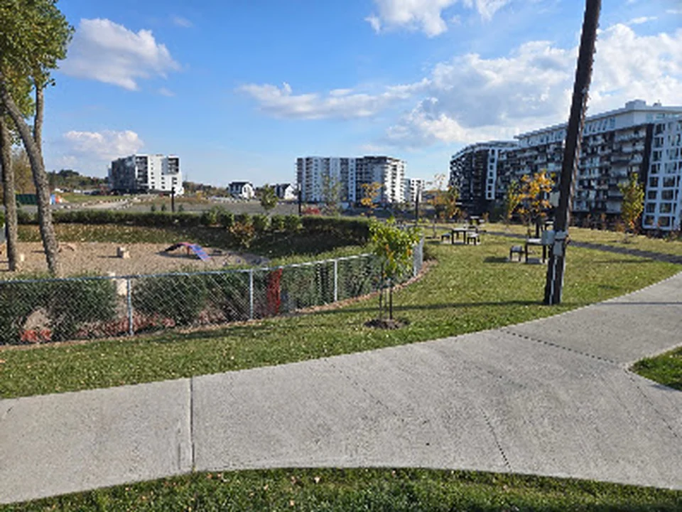Parc canin UMANO (secteur Desjardins), Québec