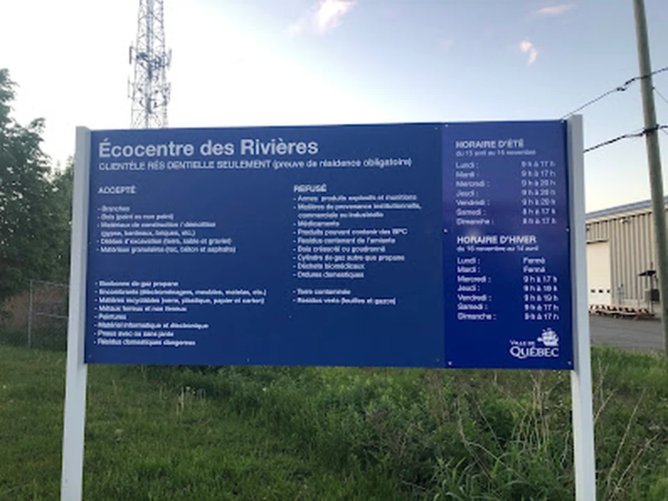 Écocentre des Rivières, Québec