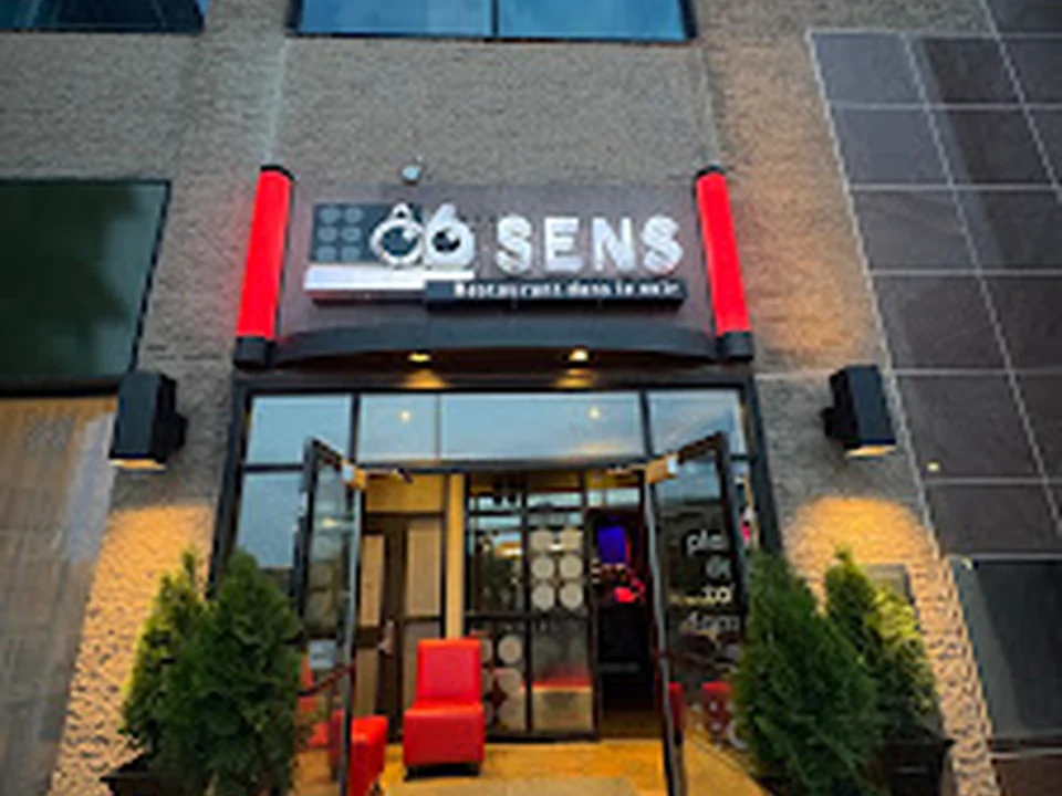 O6 SENS | Le plaisir de la table dans le noir, Québec