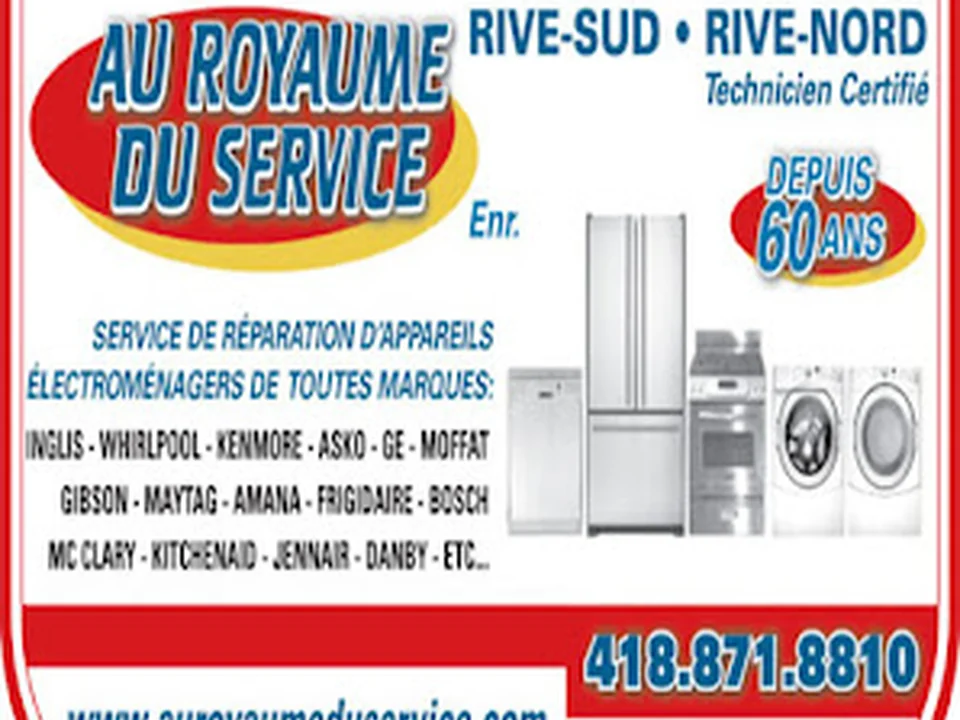 Au Royaume du Service Enr, Québec