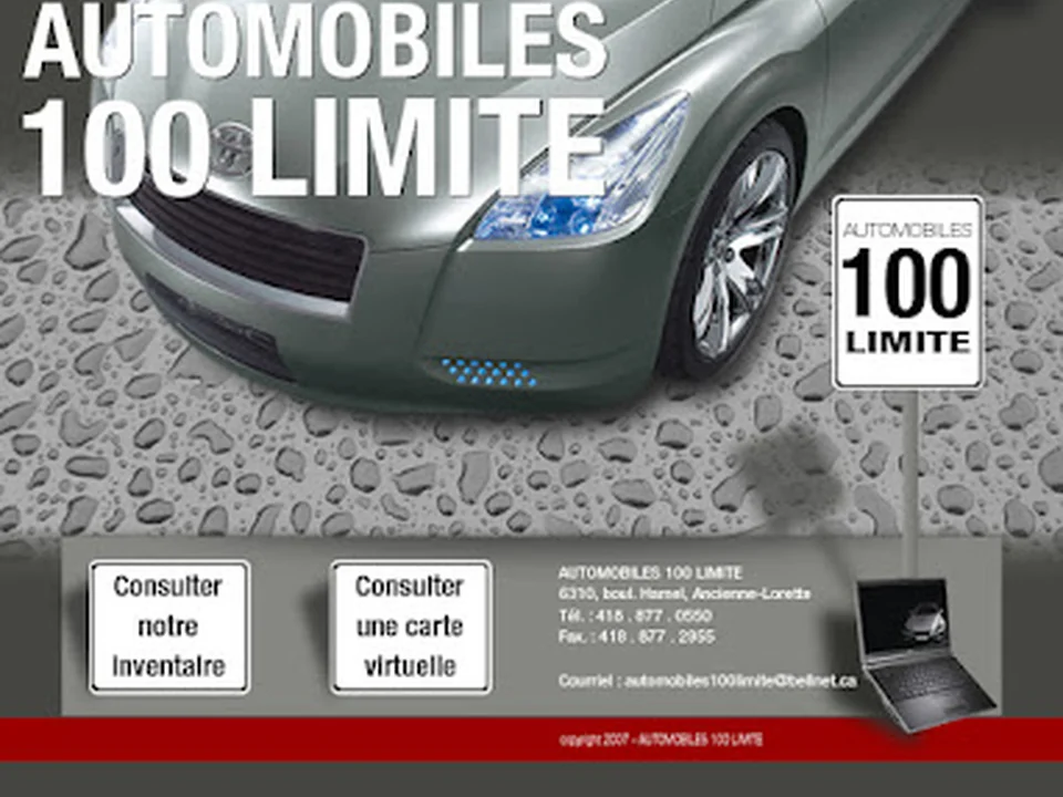 Automobiles 100 Limite, Québec
